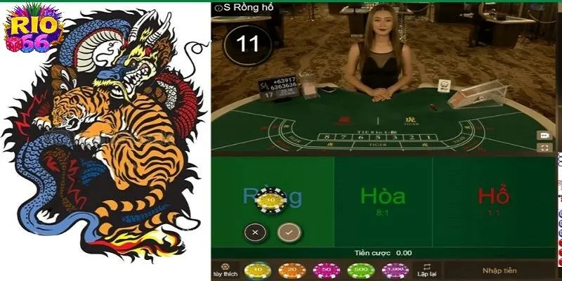 3 cửa cược phổ biến của trò chơi Rồng Hổ